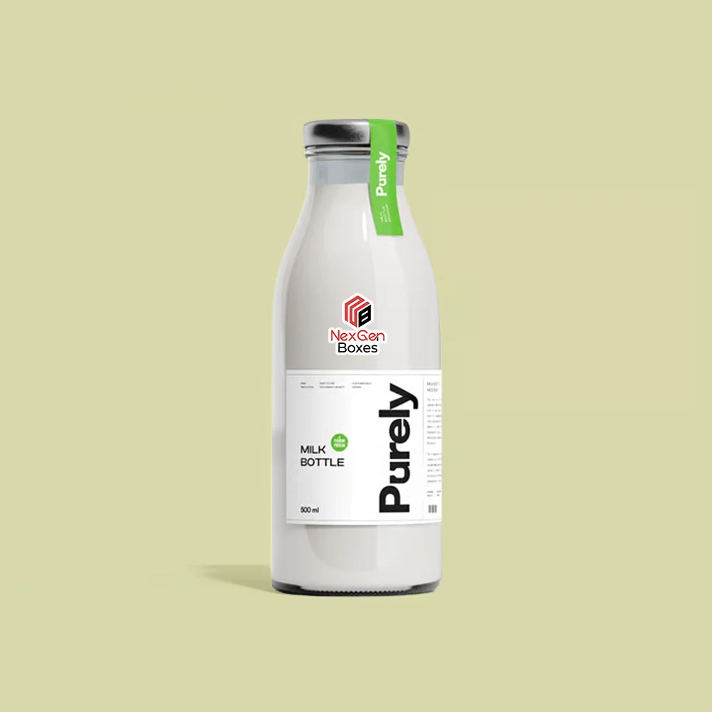 Custom printed bottle labels