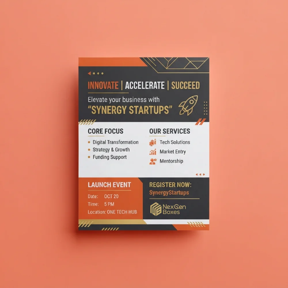 Custom Printed Business Flyers