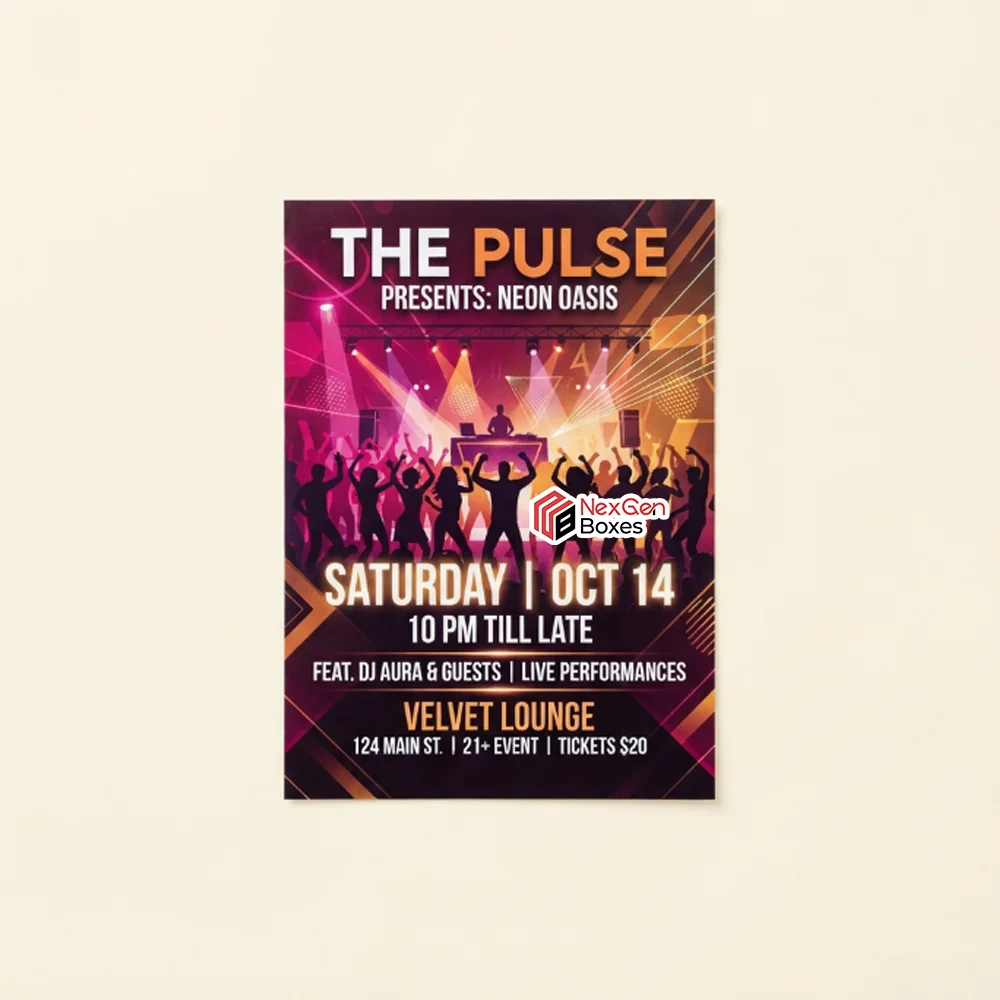 Custom Club Flyers