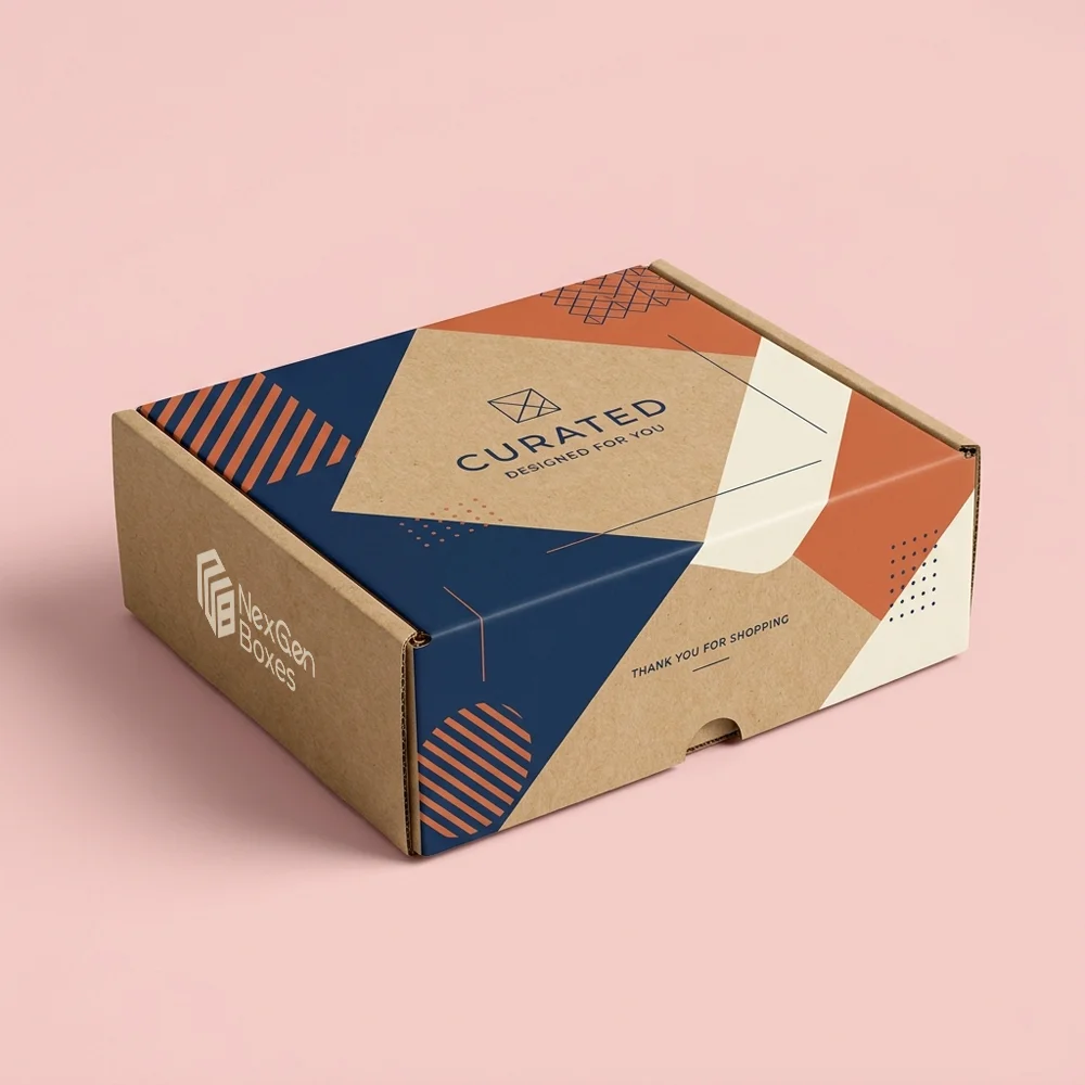 One Piece Corrugated Mailer Box