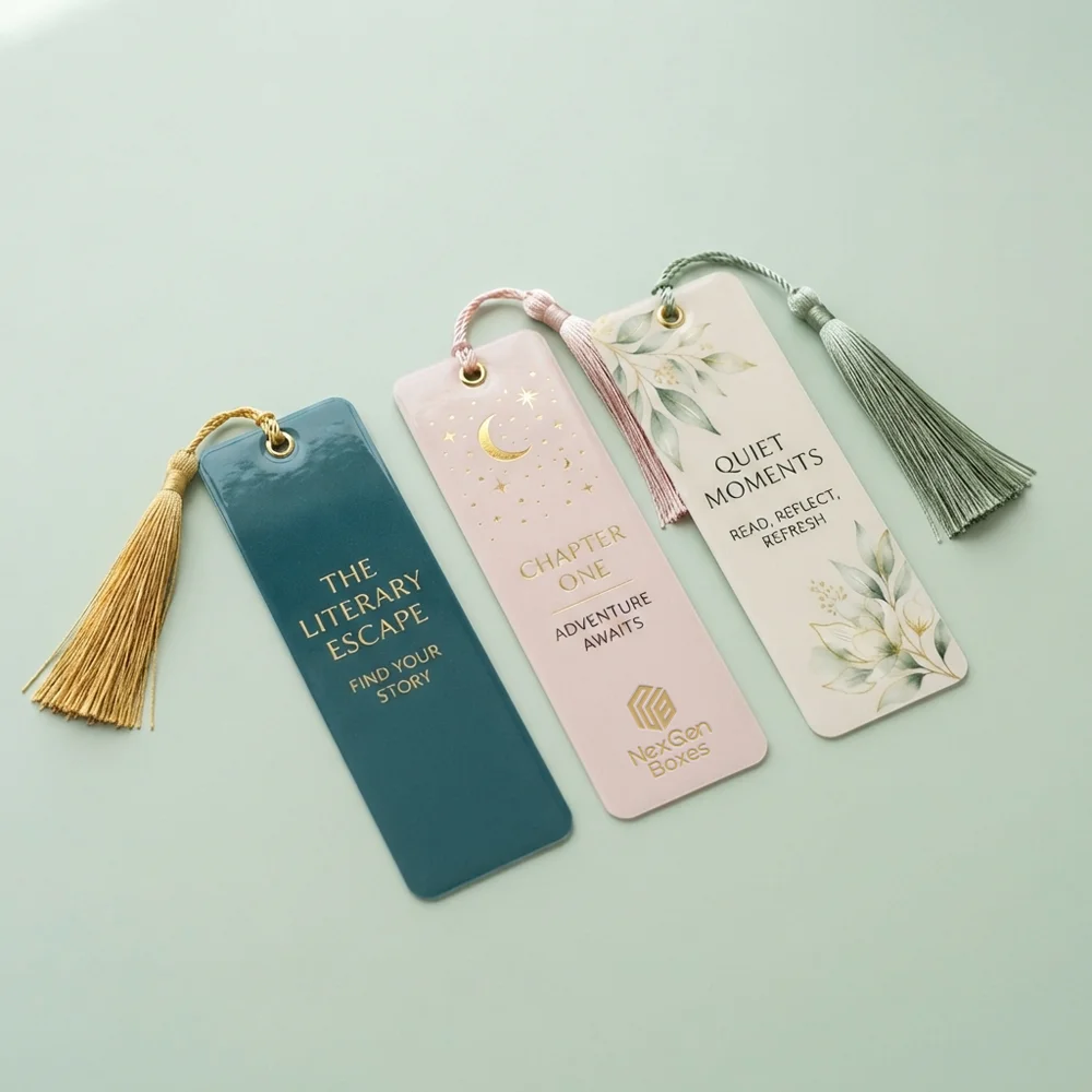 Custom printed laminated bookmarks