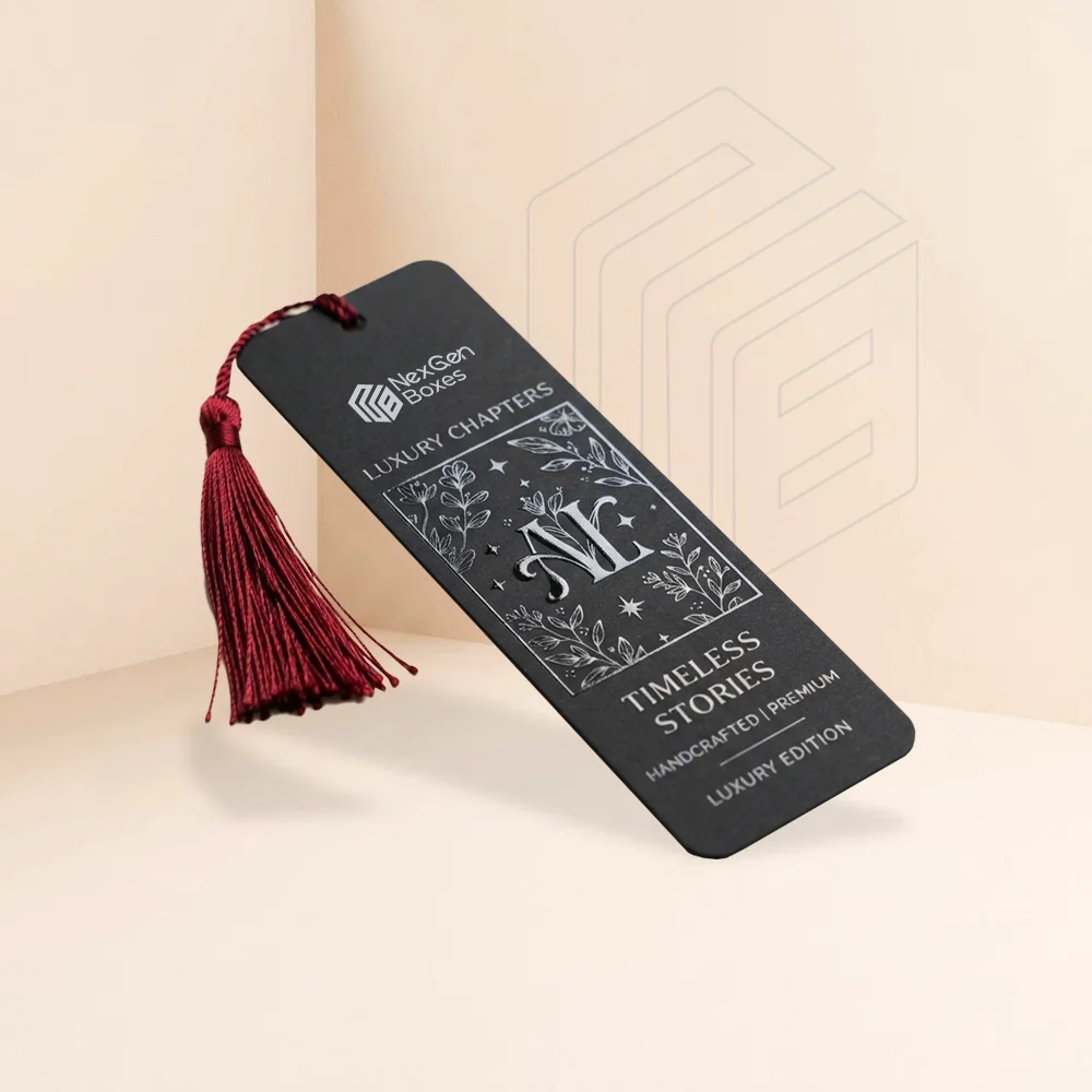 Custom spot UV bookmarks