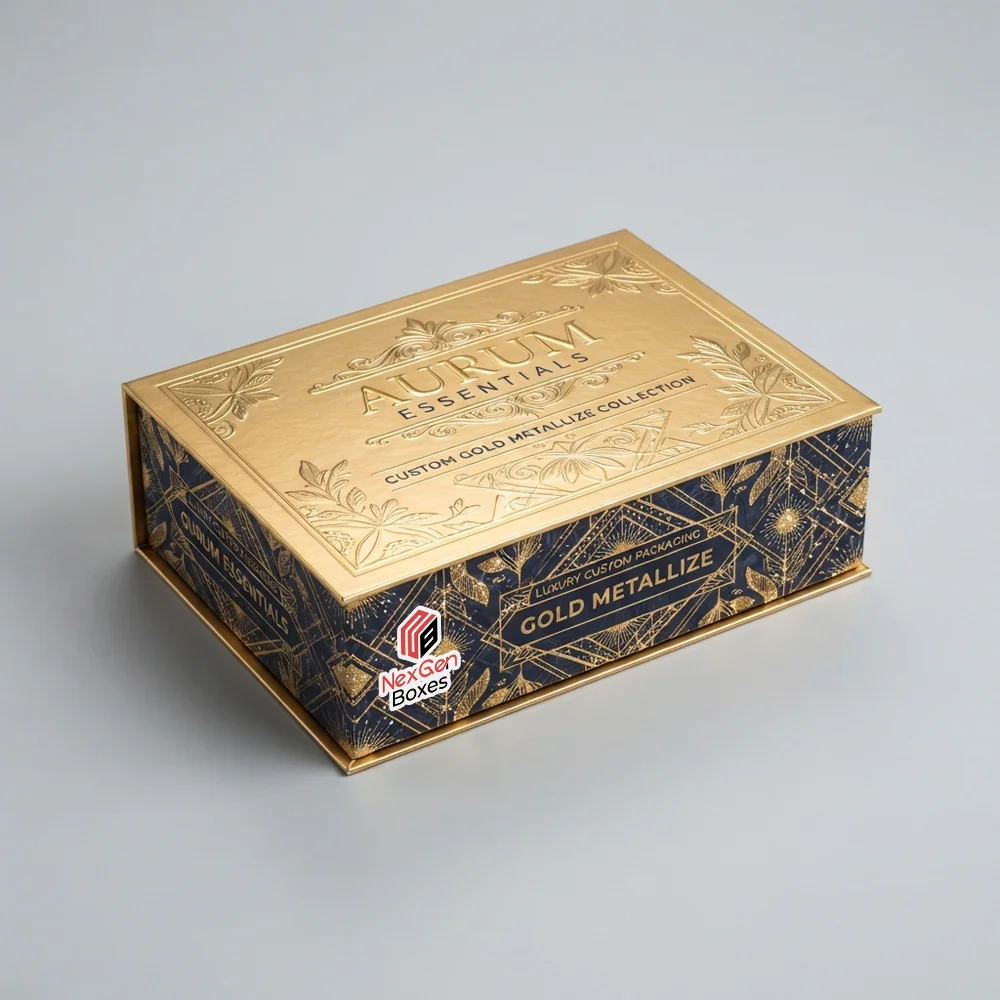 Gold Foil Boxes Wholesale