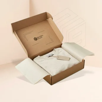 Kraft Apparel Boxes