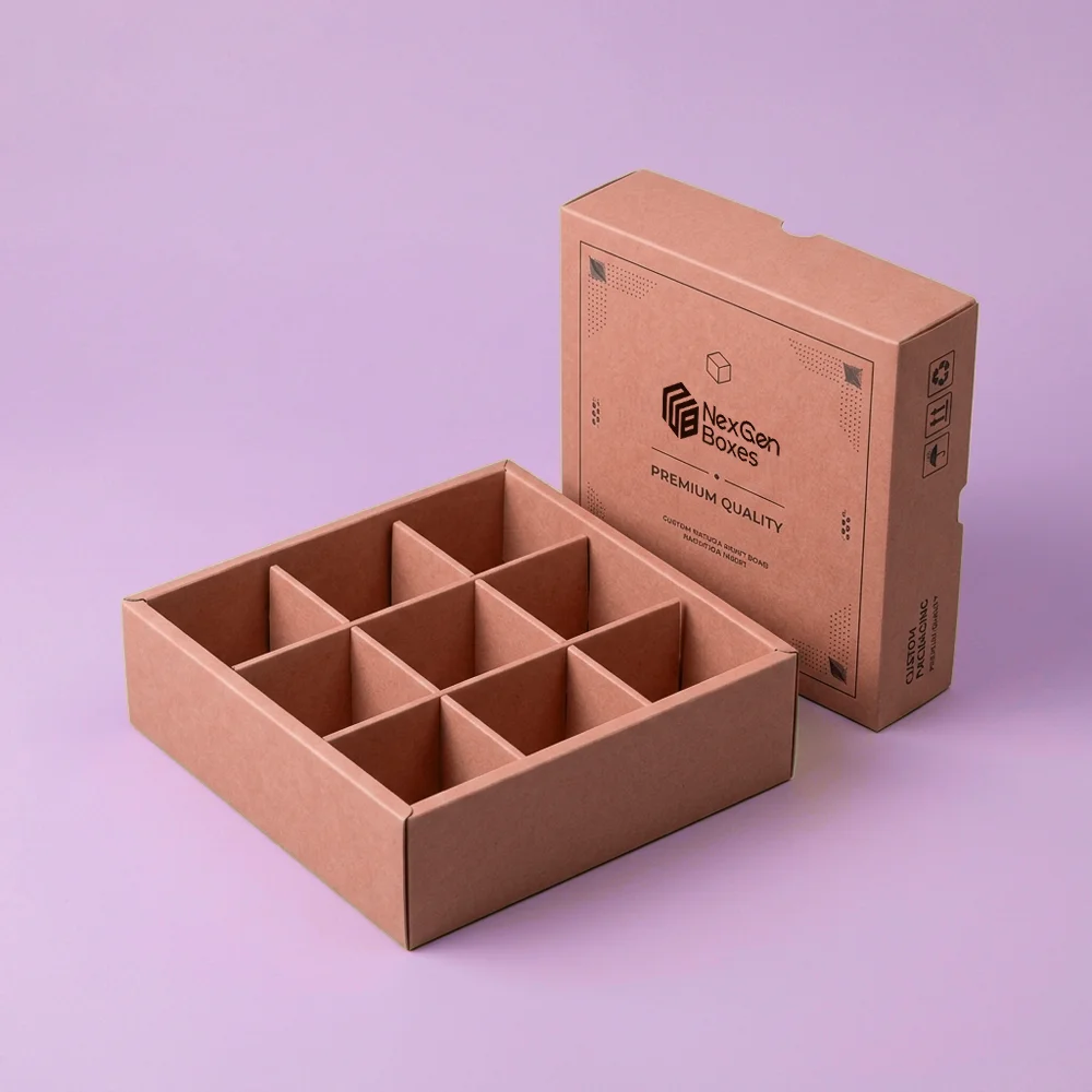 Kraft Boxes With Dividers