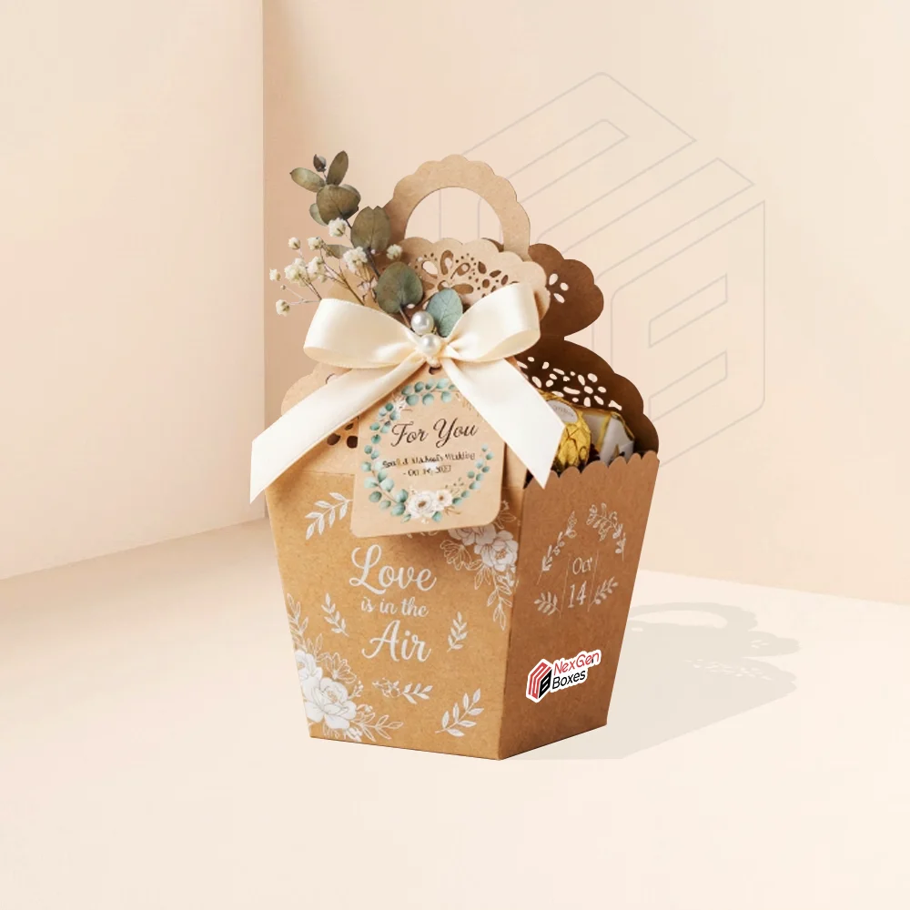 Kraft Favor Boxes