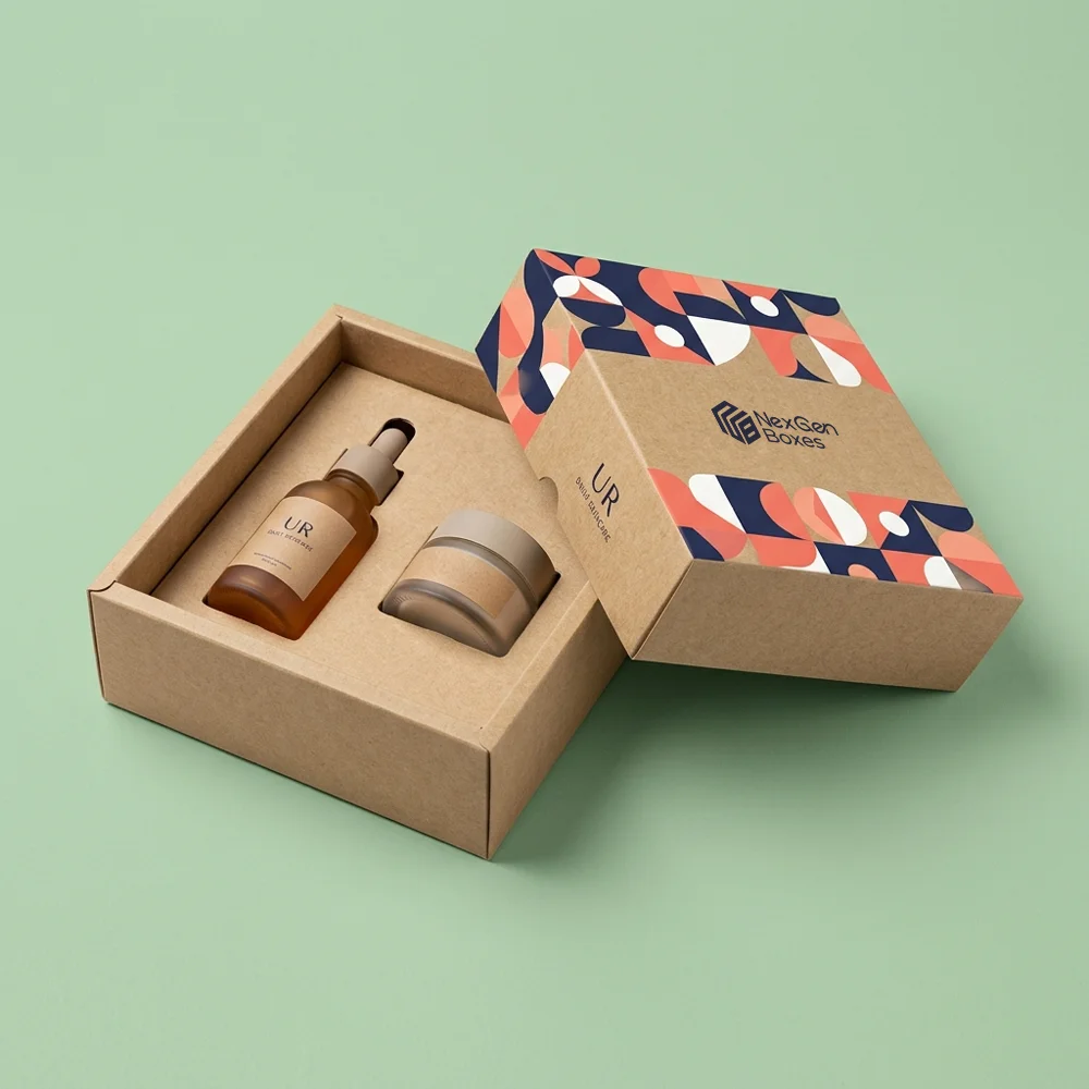 Kraft Paper Cosmetic Boxes