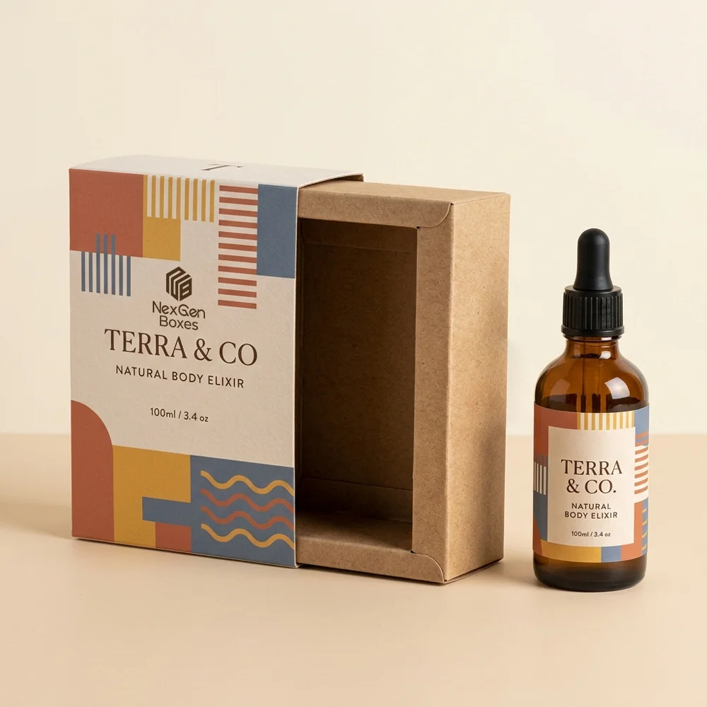 Kraft Paper Sleeve Boxes For Small Product Packaging