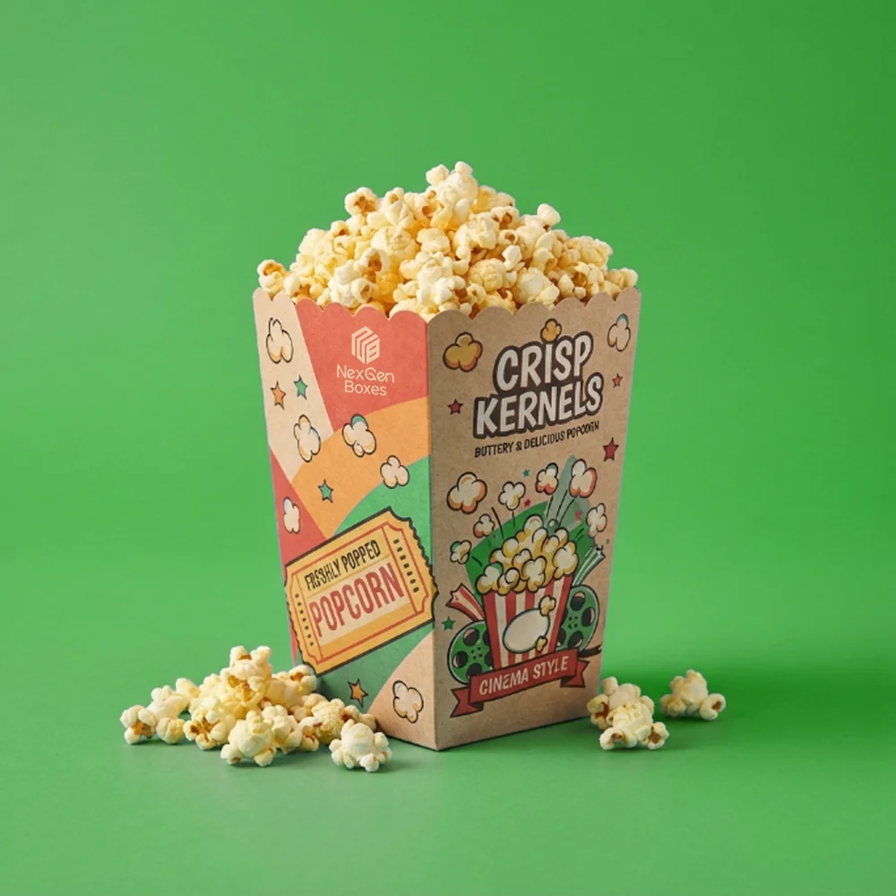 Kraft Popcorn Takeaway Boxes