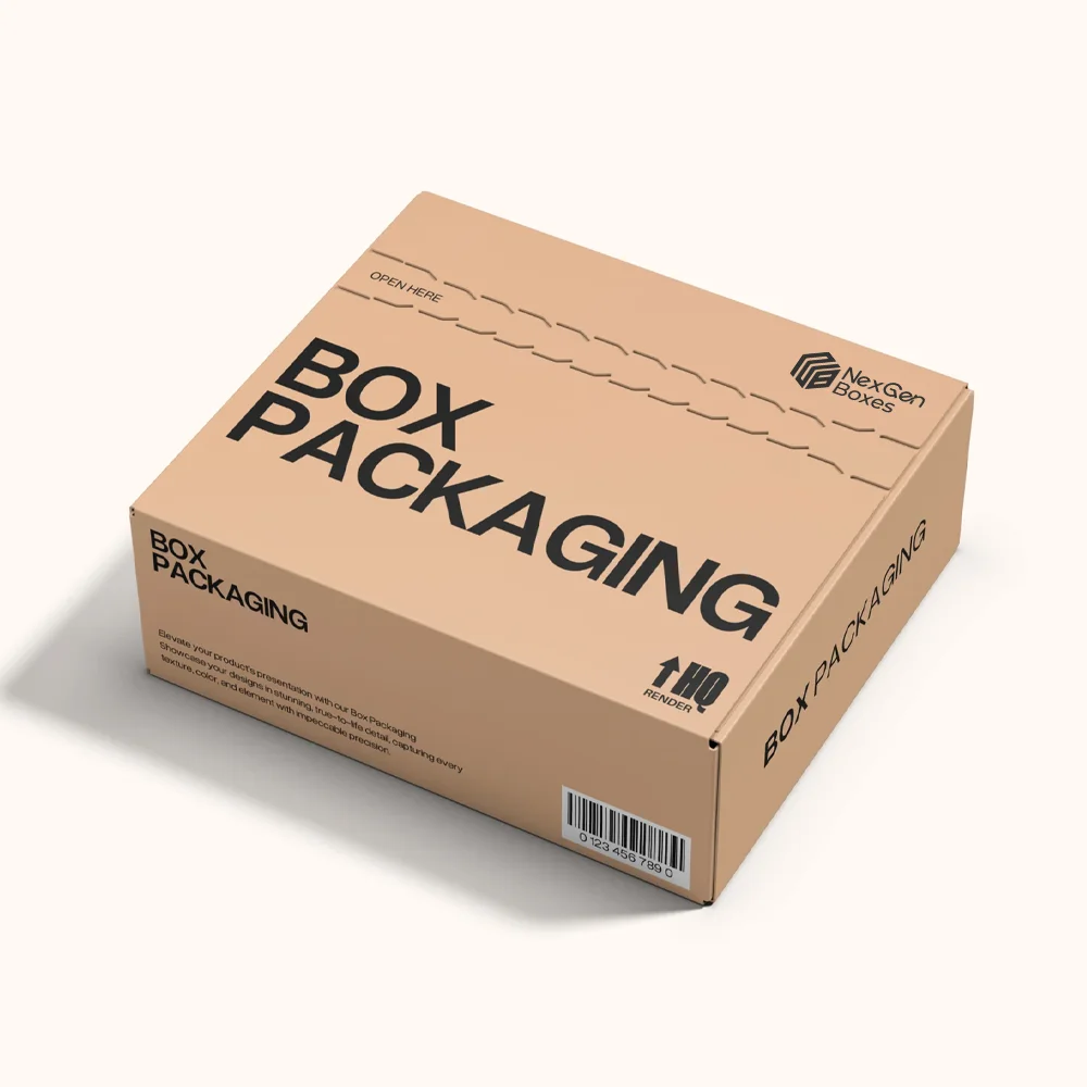 Kraft Shipping Box For Product Packaging