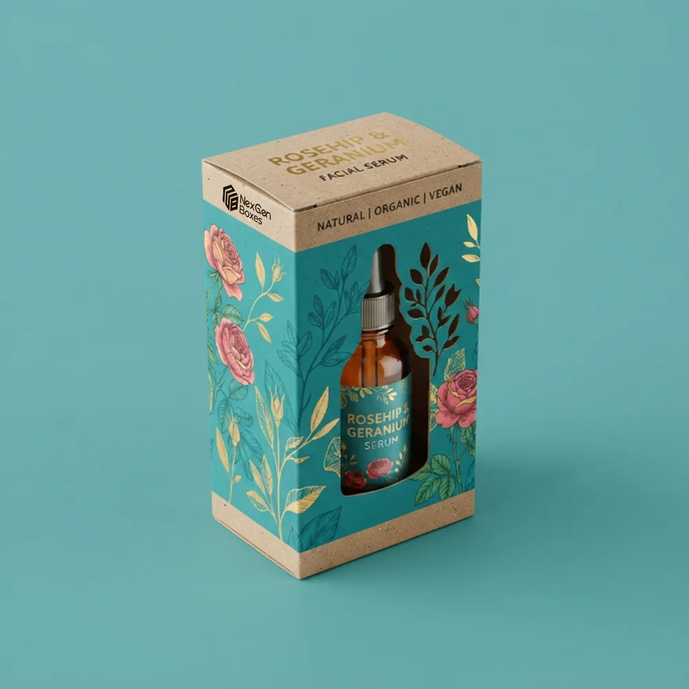 Kraft Window Box For Product Packaging