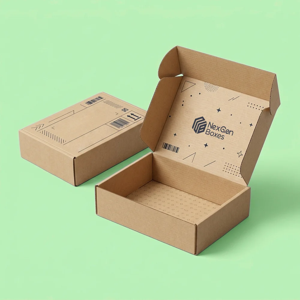 One Piece Corrugated Mailer Box