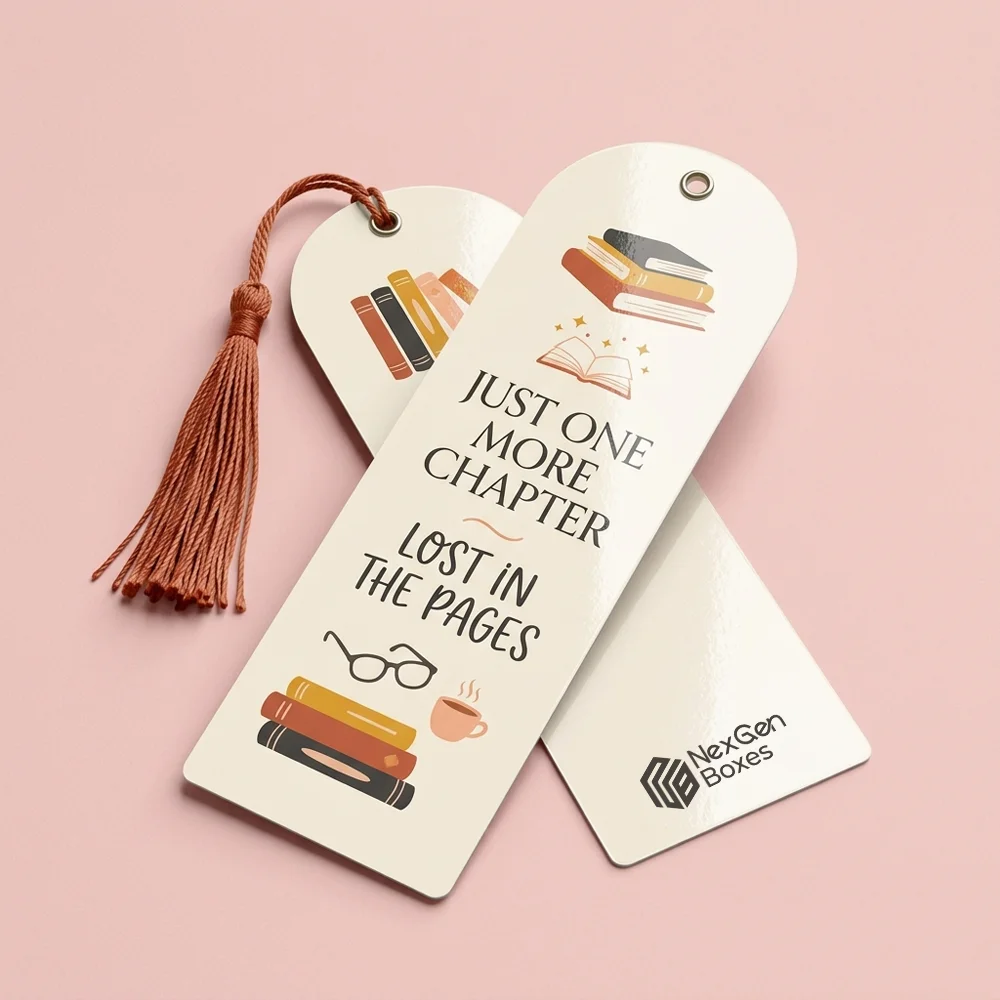 Personalized laminated bookmarks